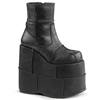 DemoniaCult - STACK201 Bottes de plateforme - Noir Product image